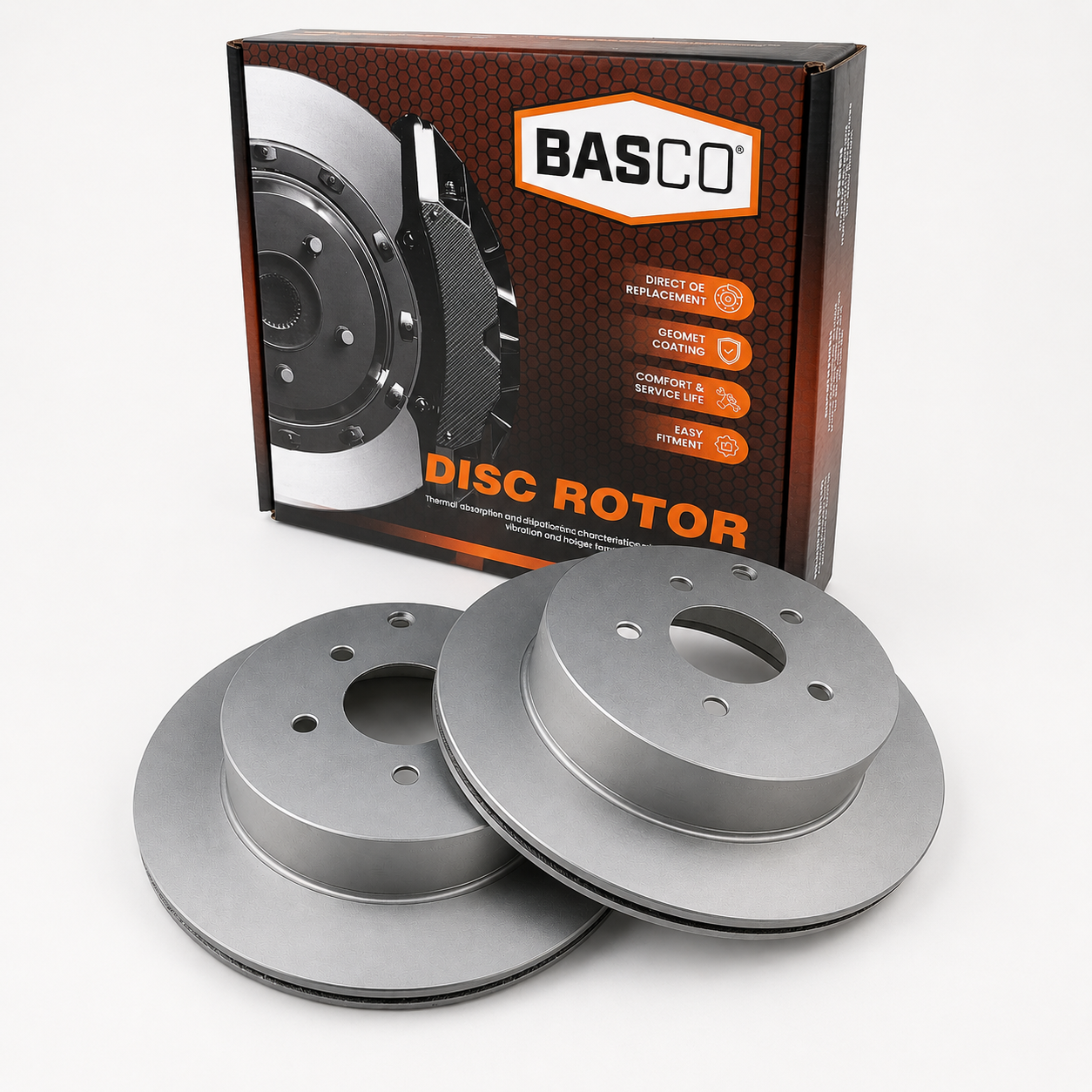 2x Rear Brake Rotor for Nissan Elgrand E51 E52 Murano Z50 Z51 Pathfinder R52