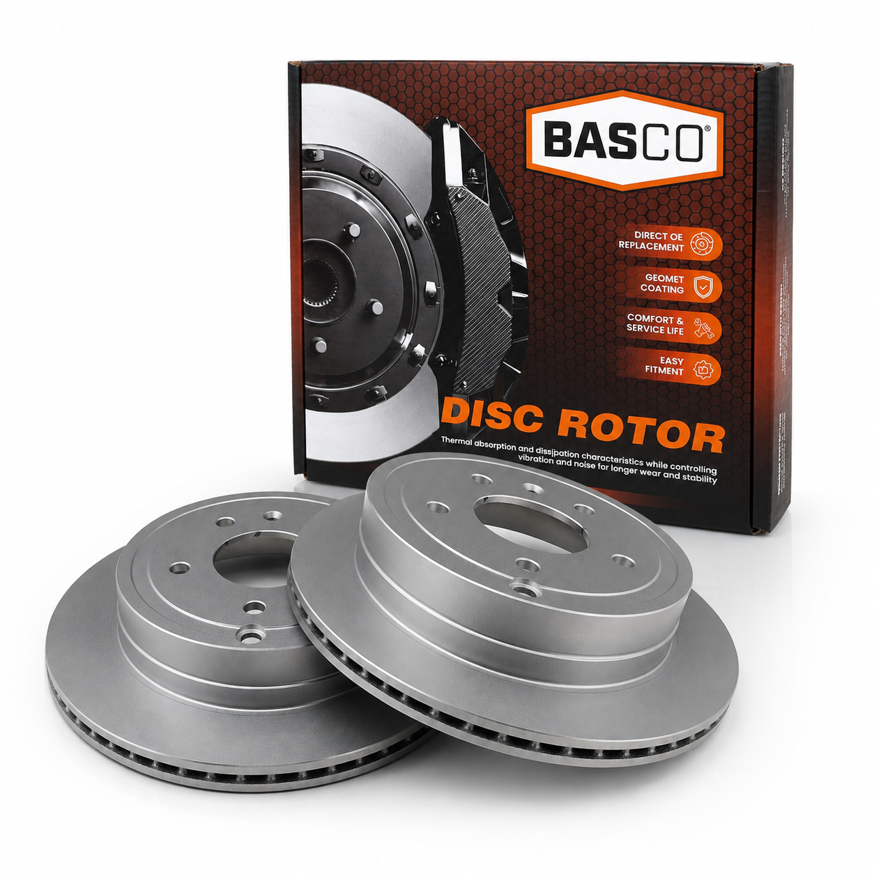 2X Rear Brake Rotor for Chevrolet Holden Captiva Captiva 5 Captiva 7 CG 06~19