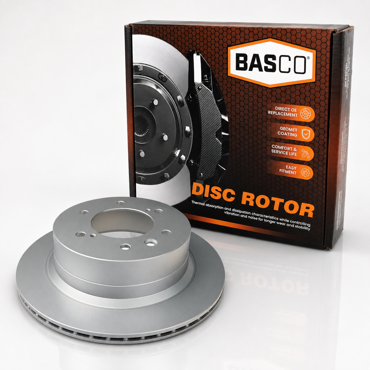 Rear Brake Rotor for Mitsubishi Pajero Sport QE/QF/QG