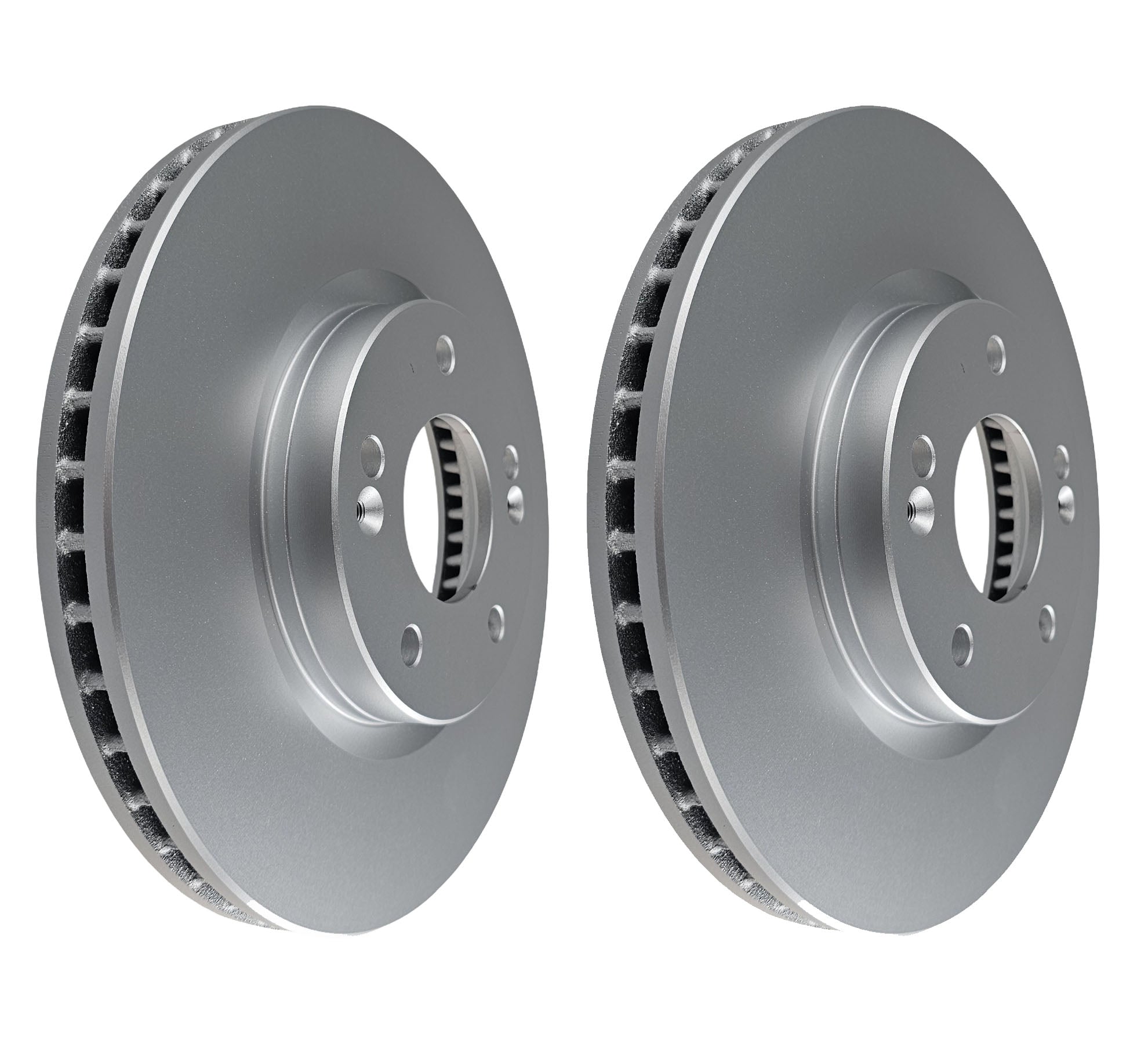 Pair Front Brake Rotors for Hyundai Santa Fe CM, Kia Sorento XM