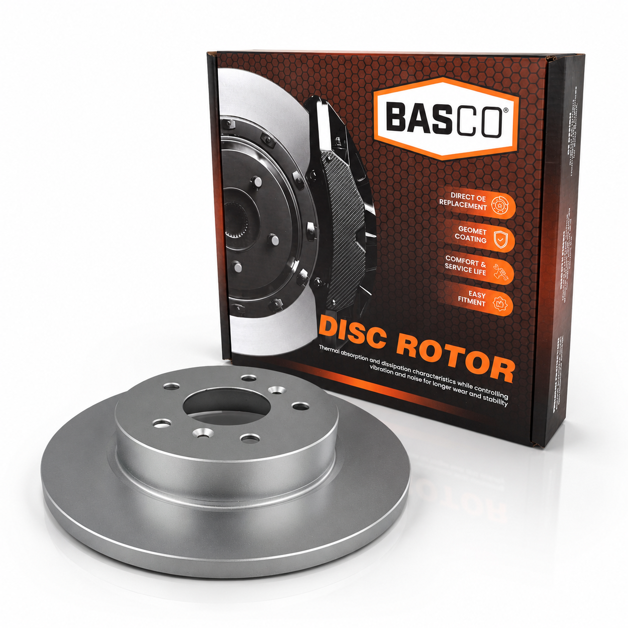 Rear Brake Rotor for Nissan Qashqai J11 FWD