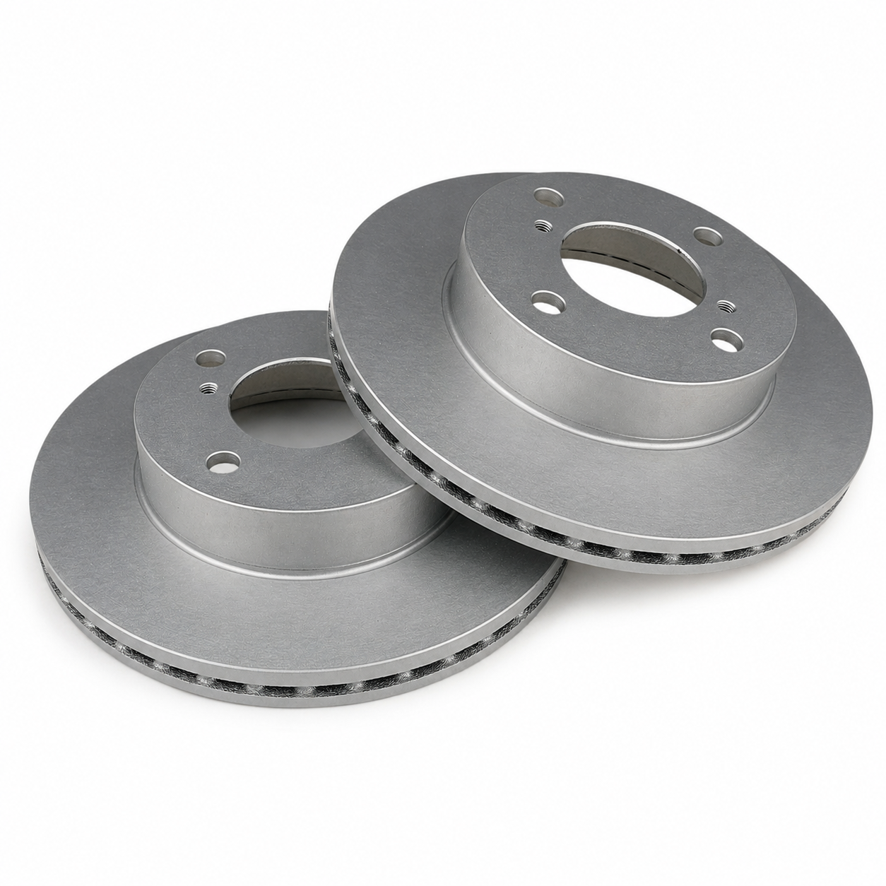 2 x Front Disc Brake Rotors for Suzuki Alto GF 1.0L K10BN 2009-2015 FWD 231mm OD