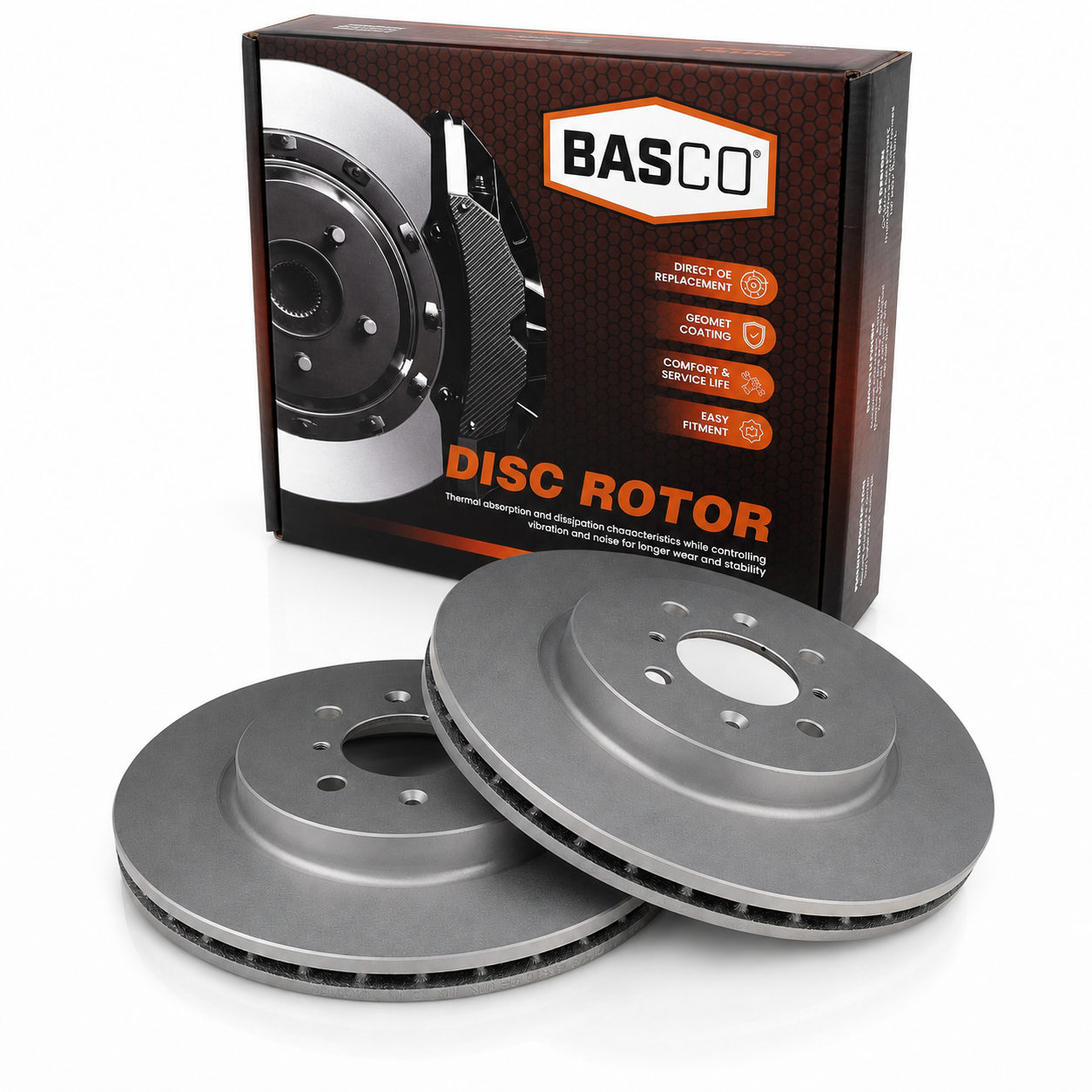 2 x Front Disc Brake Rotors for Suzuki Swift FZ 1.4L K14B 2011-2017 272mm OD