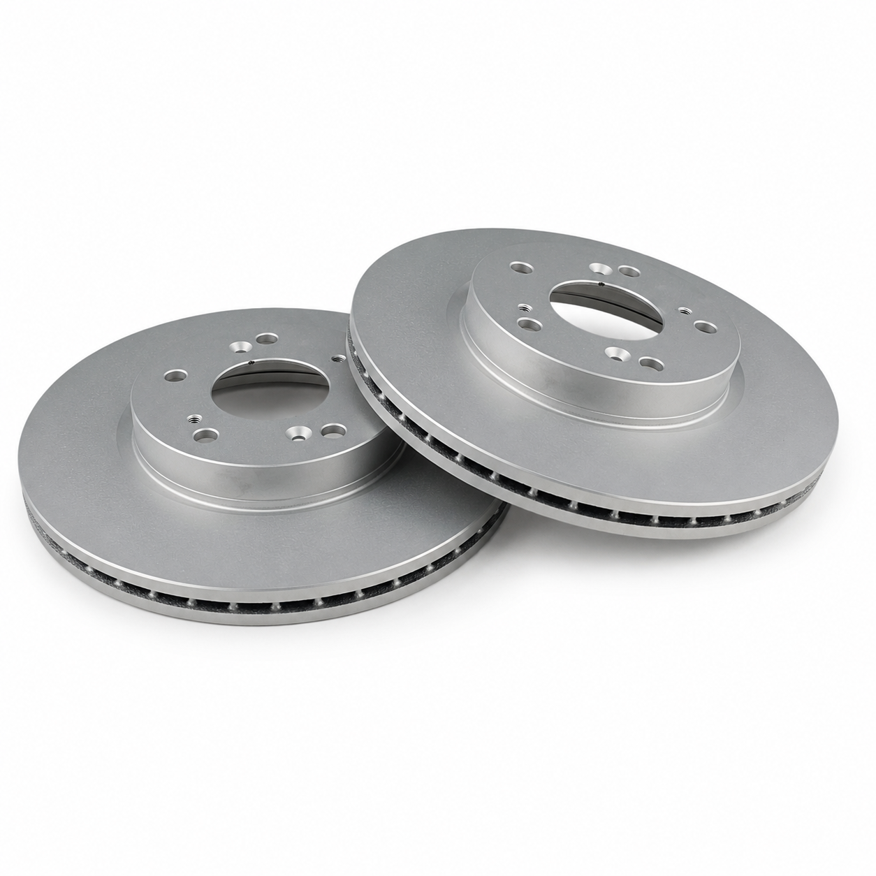 2 x Front Brake Disc Rotors for Honda Civic FK FC 2016 Onwards - 282mm OD