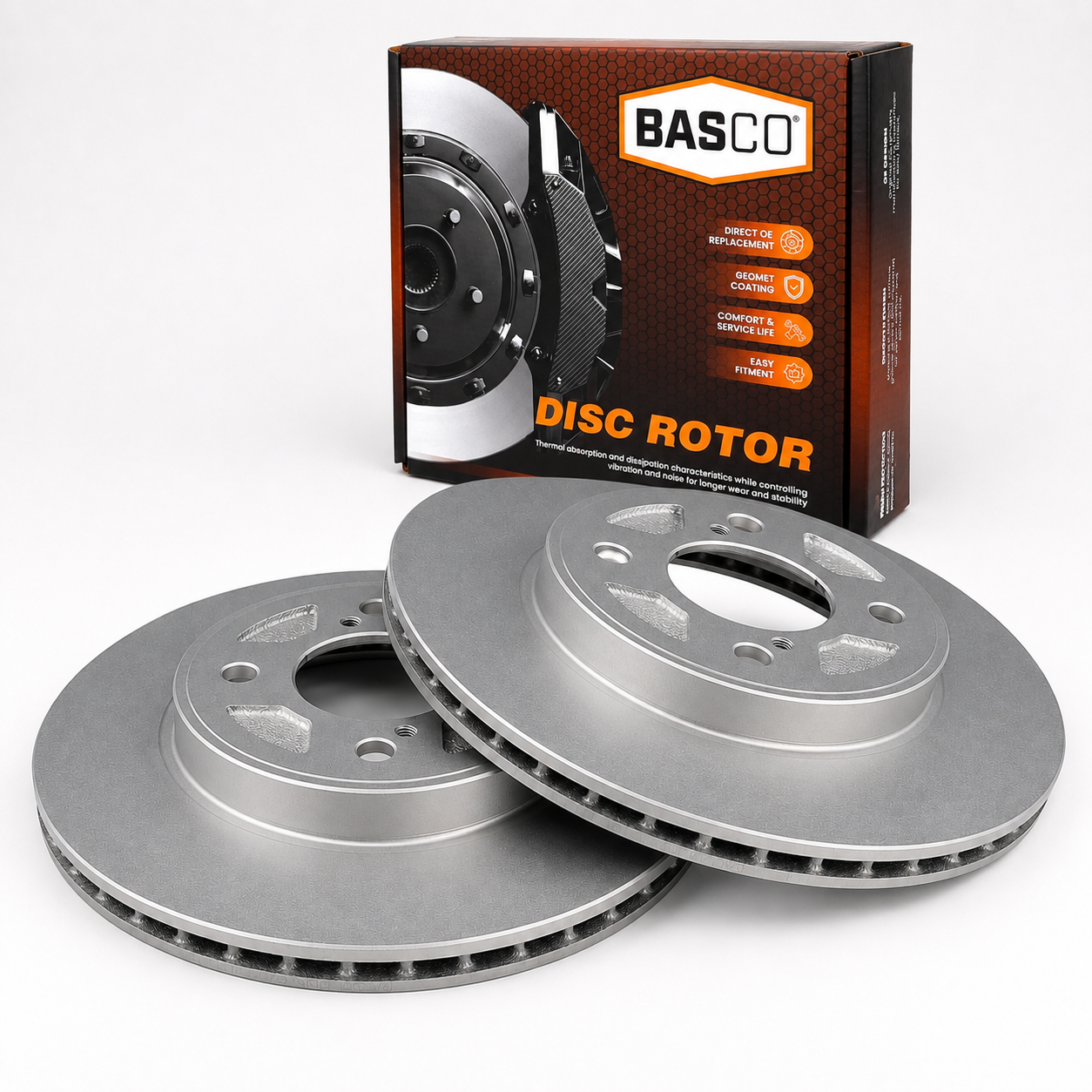 2 x Front Disc Brake Rotors for Suzuki Baleno EW, Swift AZ K10C K14B 2016-2025