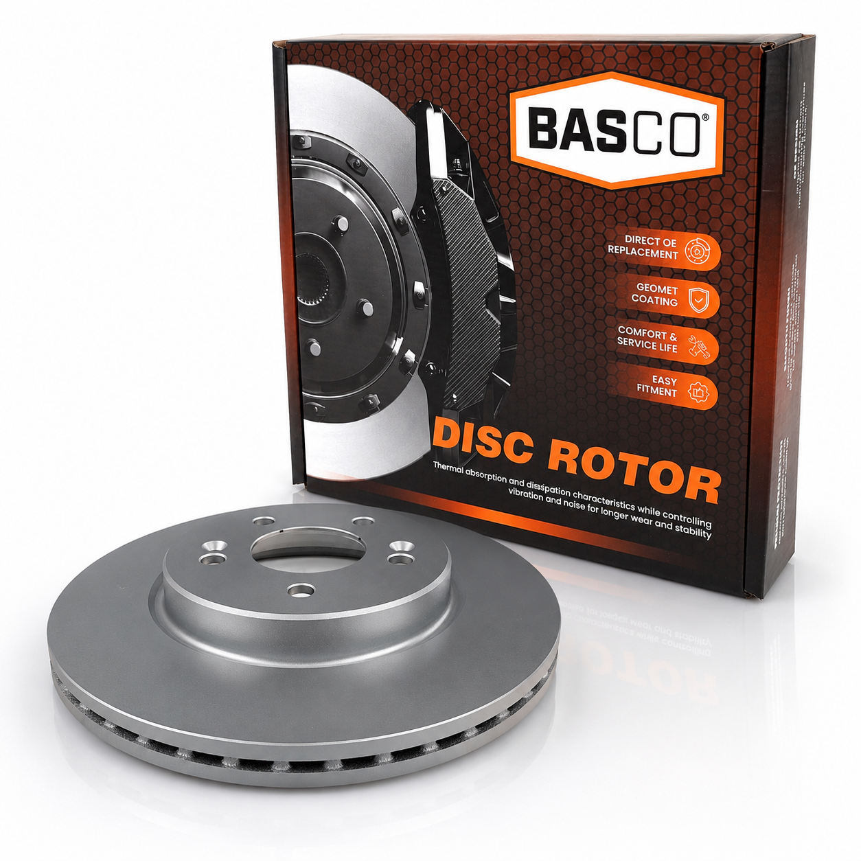 Front Brake Disc Rotor For Chery Omoda 5 BX EX FX T34 1.5L 2022~Onwards