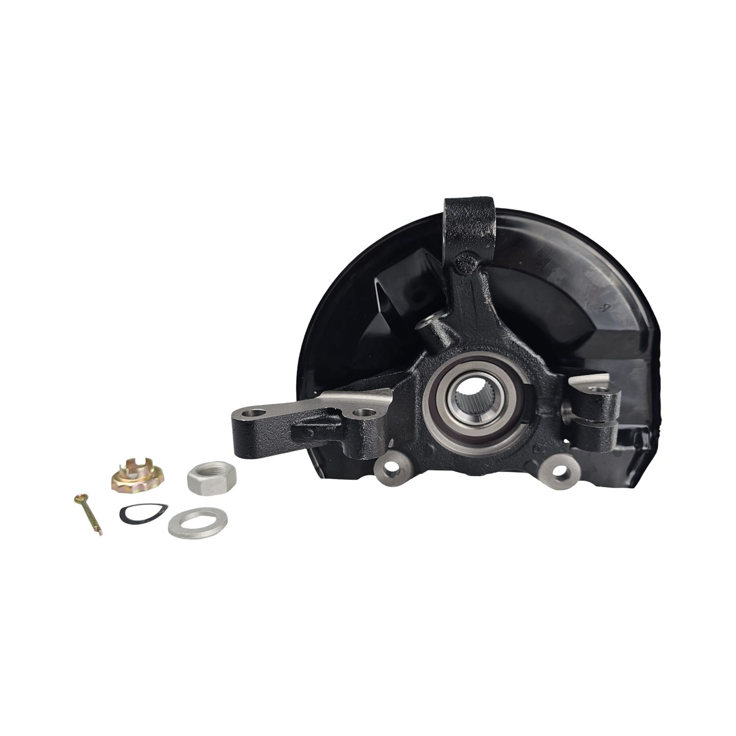 Right Front Wheel Bearing, Hub + Knuckle for Jeep Compass MK, Jeep Patriot MK, Dodge Caliber PM