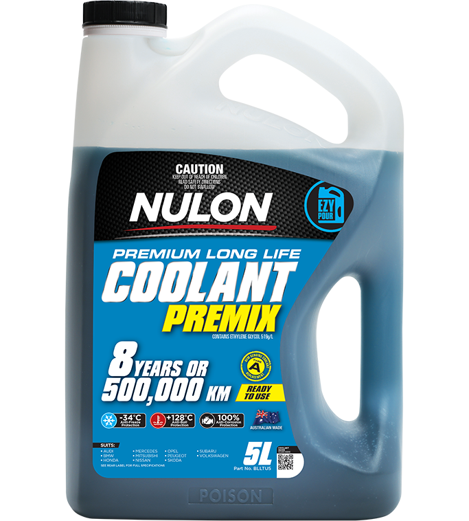 Nulon Blue Premium Long Life Coolant Premix 5 Litres - BLLTU5