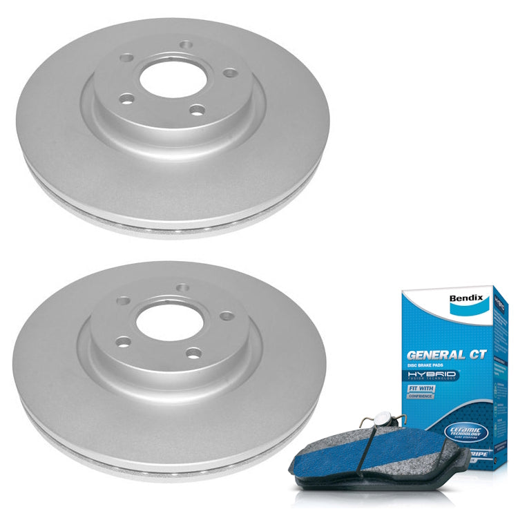 Bendix Rear Brake Pads + Rotors for Holden Astra PJ, Cruze JG, Cruze JH, Opel Astra PJ
