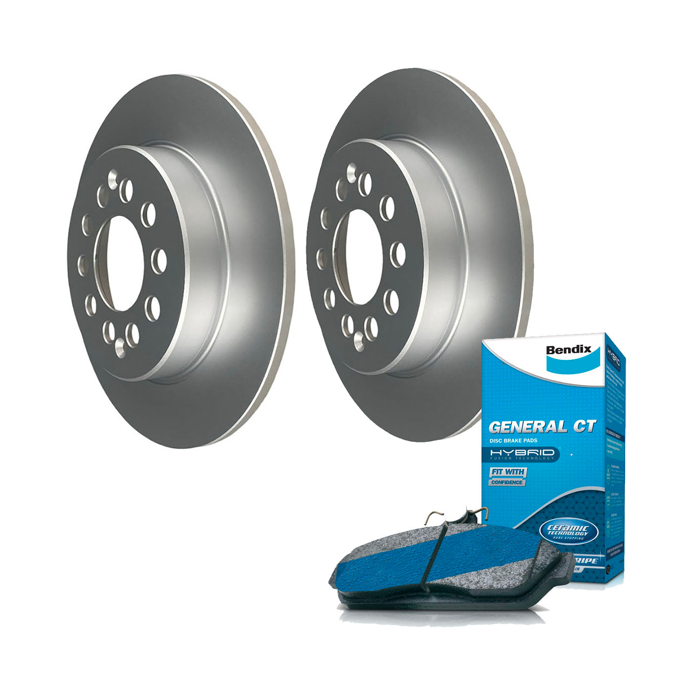 Basco Rotors + DB2632-GCT for MG ZS ZST 1.0L 1.3L 1.5L 2017~2027