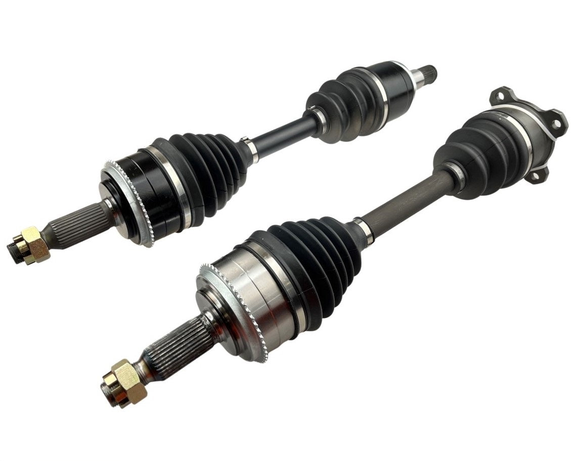 Pair Front CV Joint Axle Drive Shafts for Mitsubishi Pajero NP 4WD 2003-2006