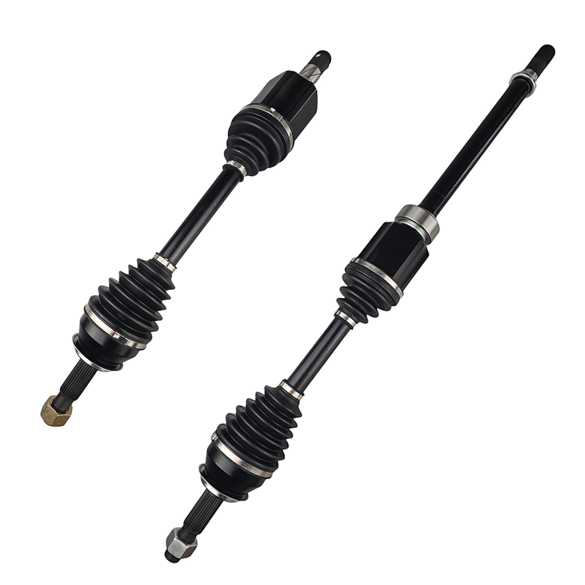 PAIR Front CV Axle Drive Shaft for Nissan Qashqai J11 1.6L FWD CVT 2014-2017