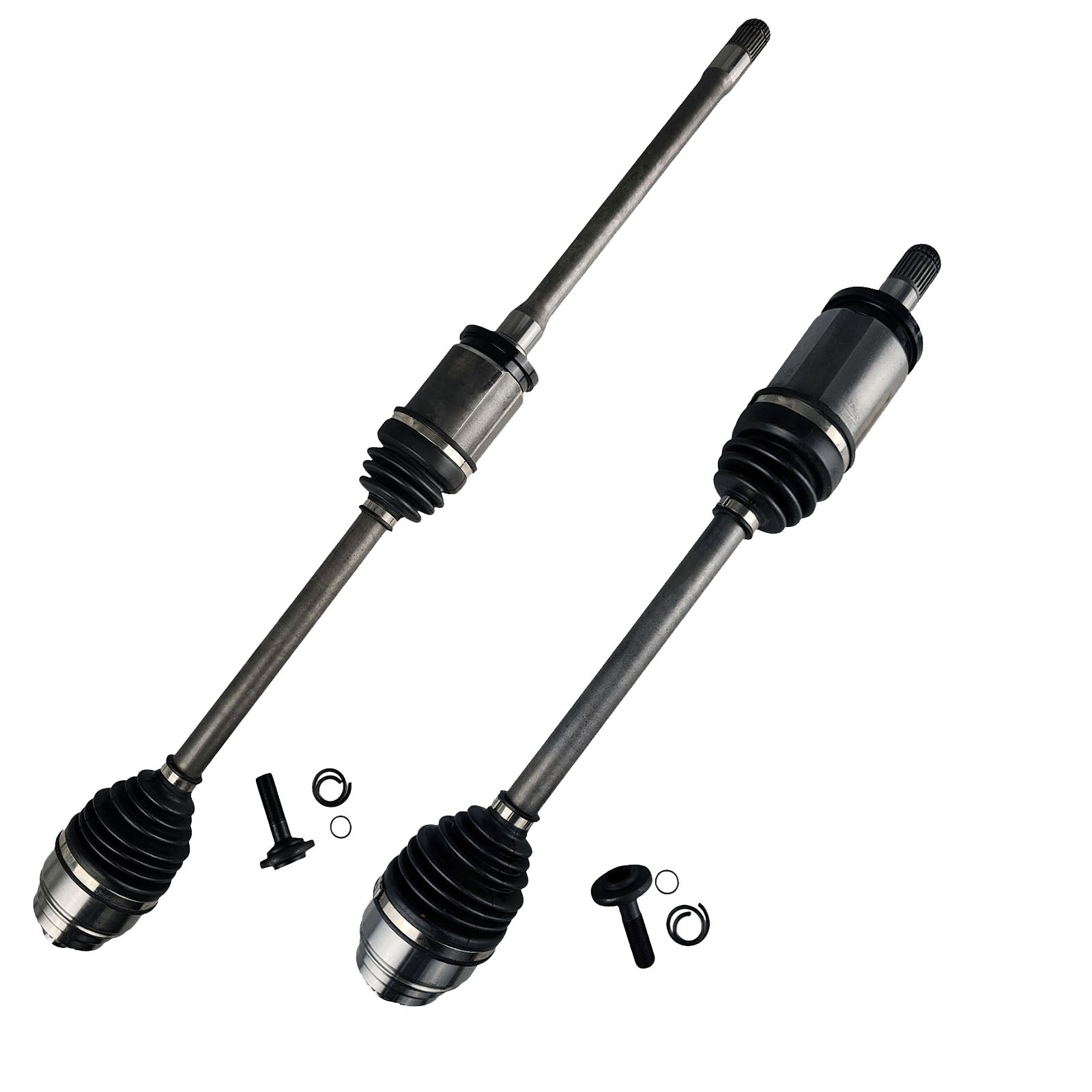 2X Front Drive Shaft for BMW X5 G05 F95, X6 G06 F96, X7 G07 2018-On AWD Auto