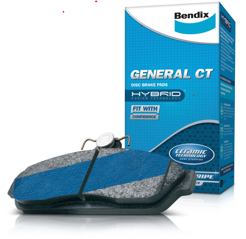 Bendix Rear Brake Pad Set for Holden Vectra Mazda 3 Volvo S40 V50 - DB1665GCT