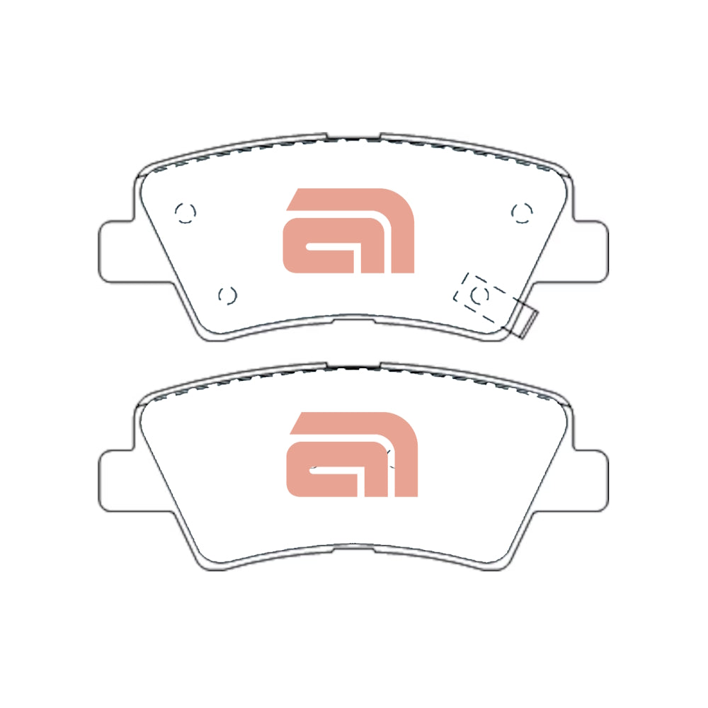 Rear Brake Pads for Kia Cerato BD/YD Soul AM Sportage QL Hyundai i30 GD Venue QX