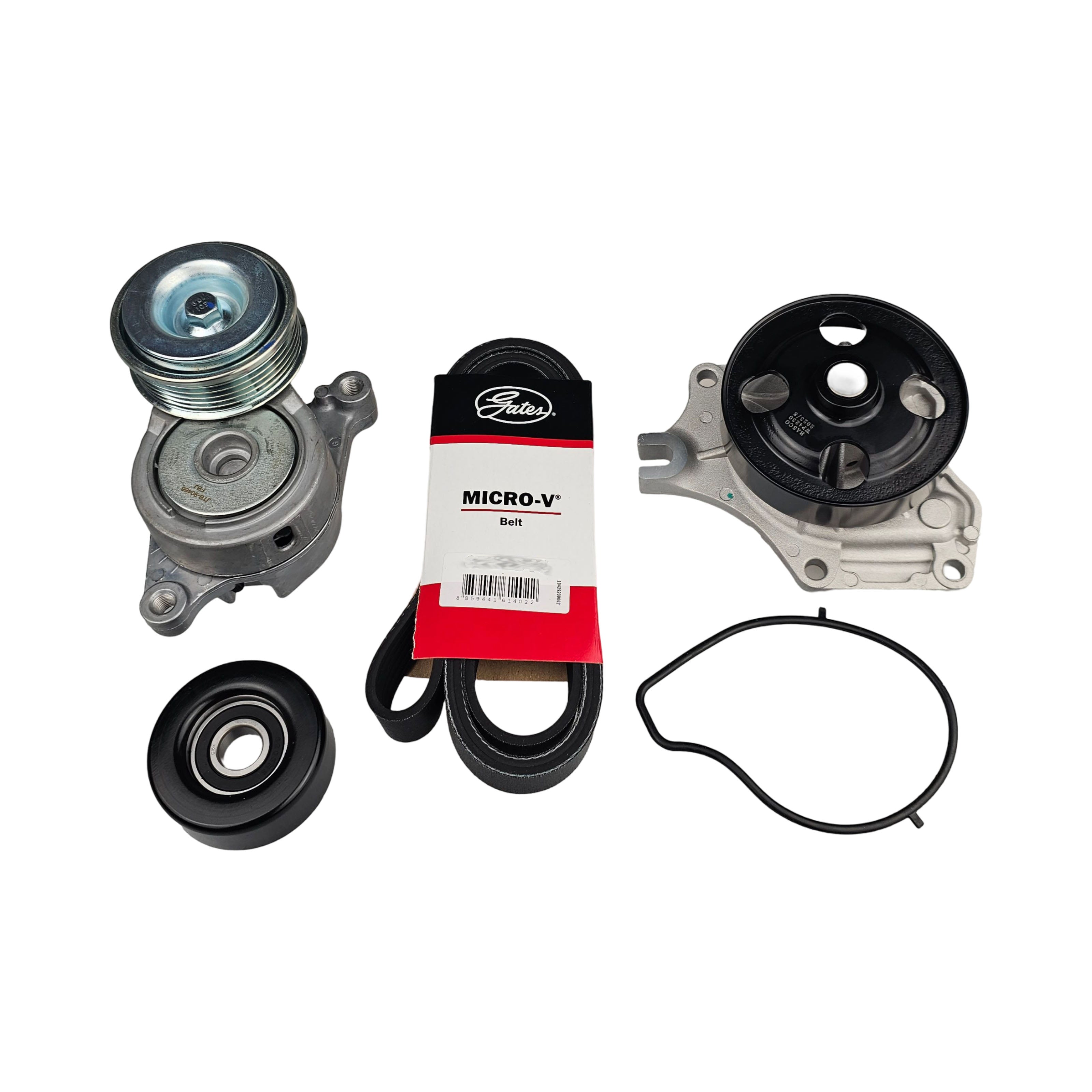 Drive Belt Idler Tensioner & Water Pump Kit For Mazda 2 DY DY5W 1.5L 04/2005-On
