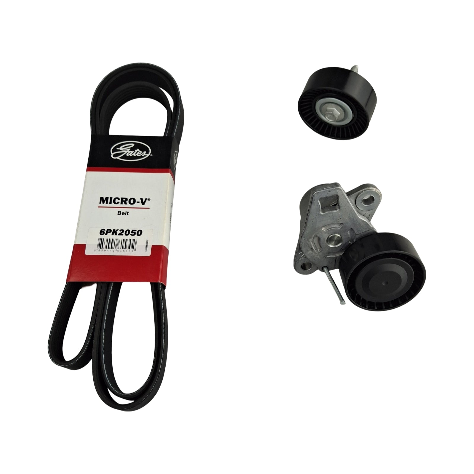 Drive Belt Set Tensioner & Pulley Kit For Great Wall GWM UTE Cannon 2.0L 2020-On