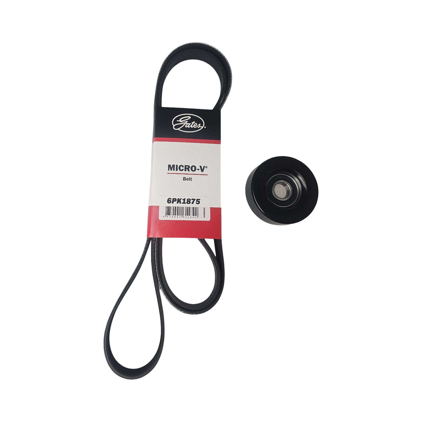 Drive Belt & Tensioner Pulley Kit for Holden Barina TK F16D3 1.6L DOHC