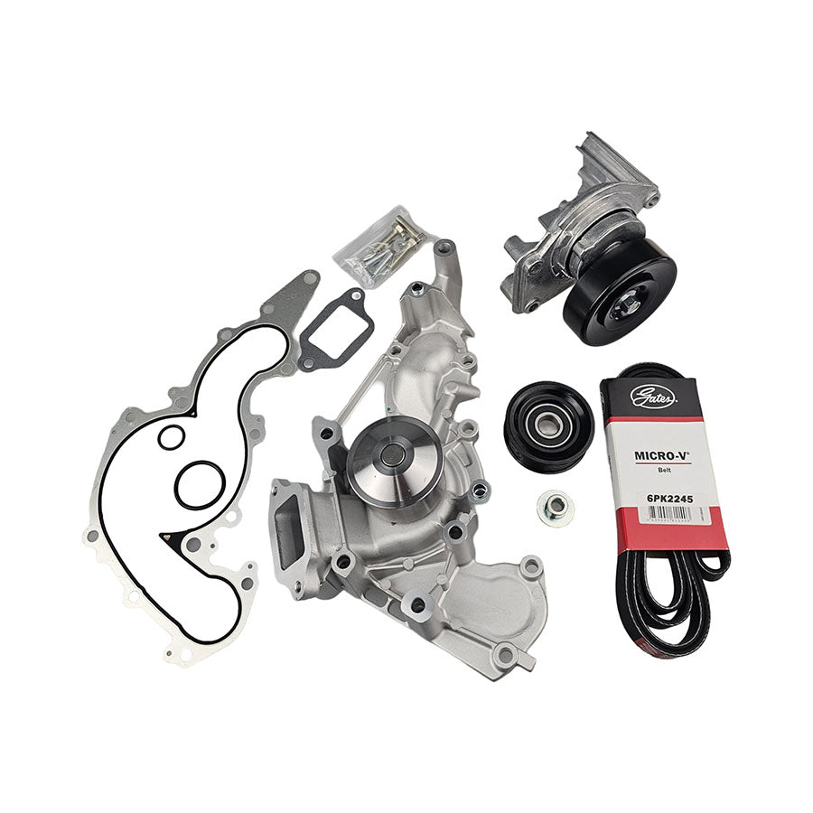 Drive Belt Tensioner Water Pump Pulley For Toyota Landcruiser Lexus LX470 UZJ100