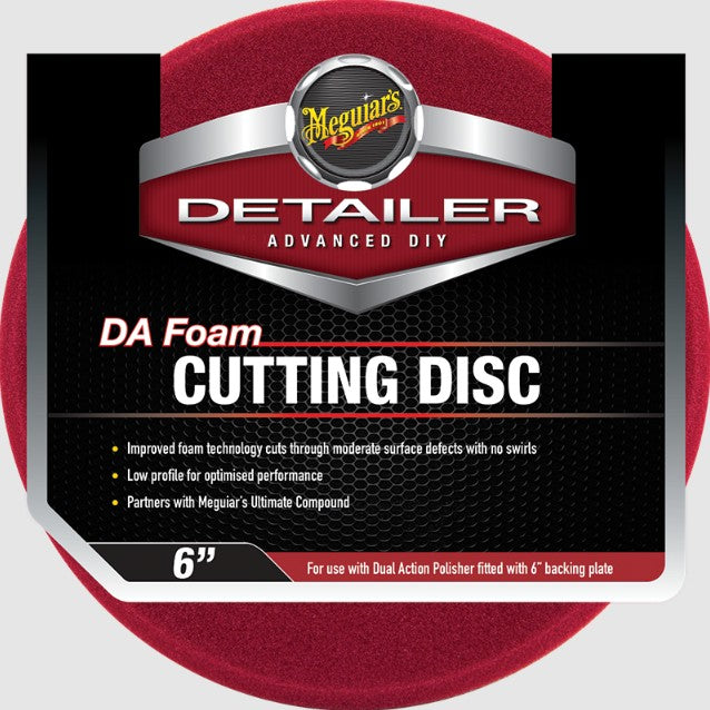 Meguiars Dual Action Foam Cutting Disc - 6 inch - DFC6R