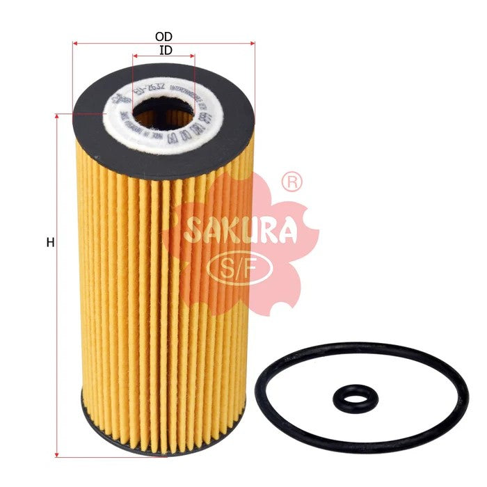 Oil Filter 668 180 00 09 / R2679p
