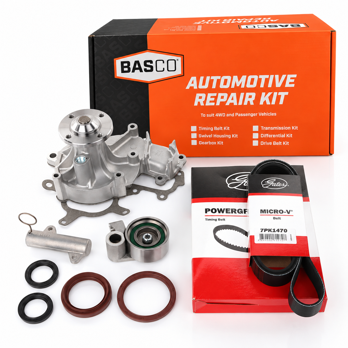 Timing Belt Kit for Toyota Hiace KDH200 KDH205 KDH220 KDH222 KDH225 KDH227 2KD-FTV 2KDFTV