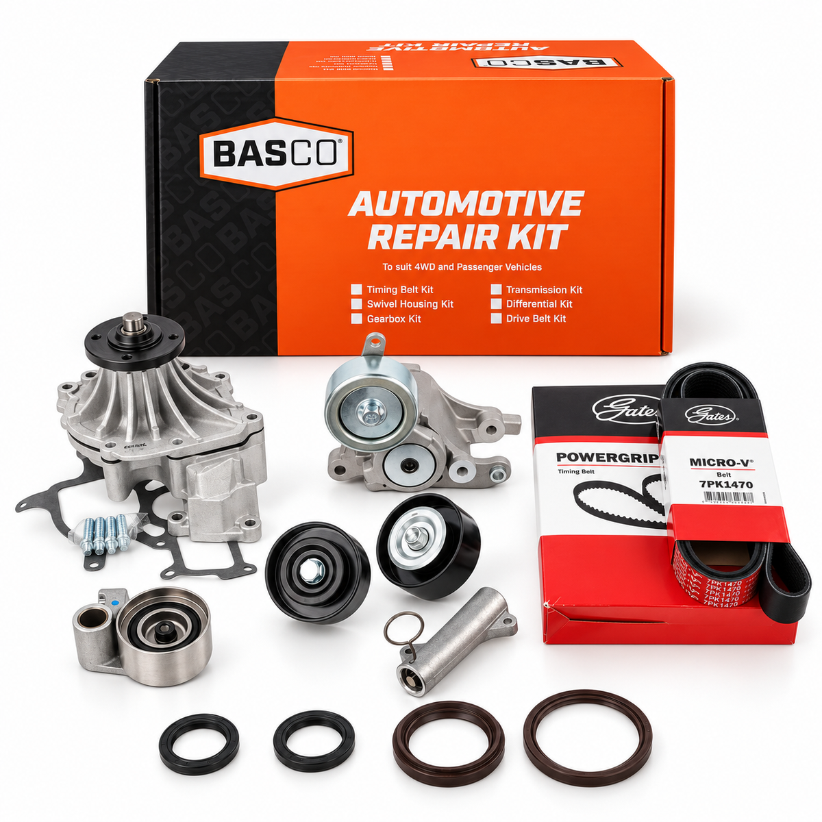 Timing Belt Kit For Toyota Hiace KDH201 KDH206 KDH221 KDH223 1KD-FTV 1KDFTV 3.0L Turbo Diesel