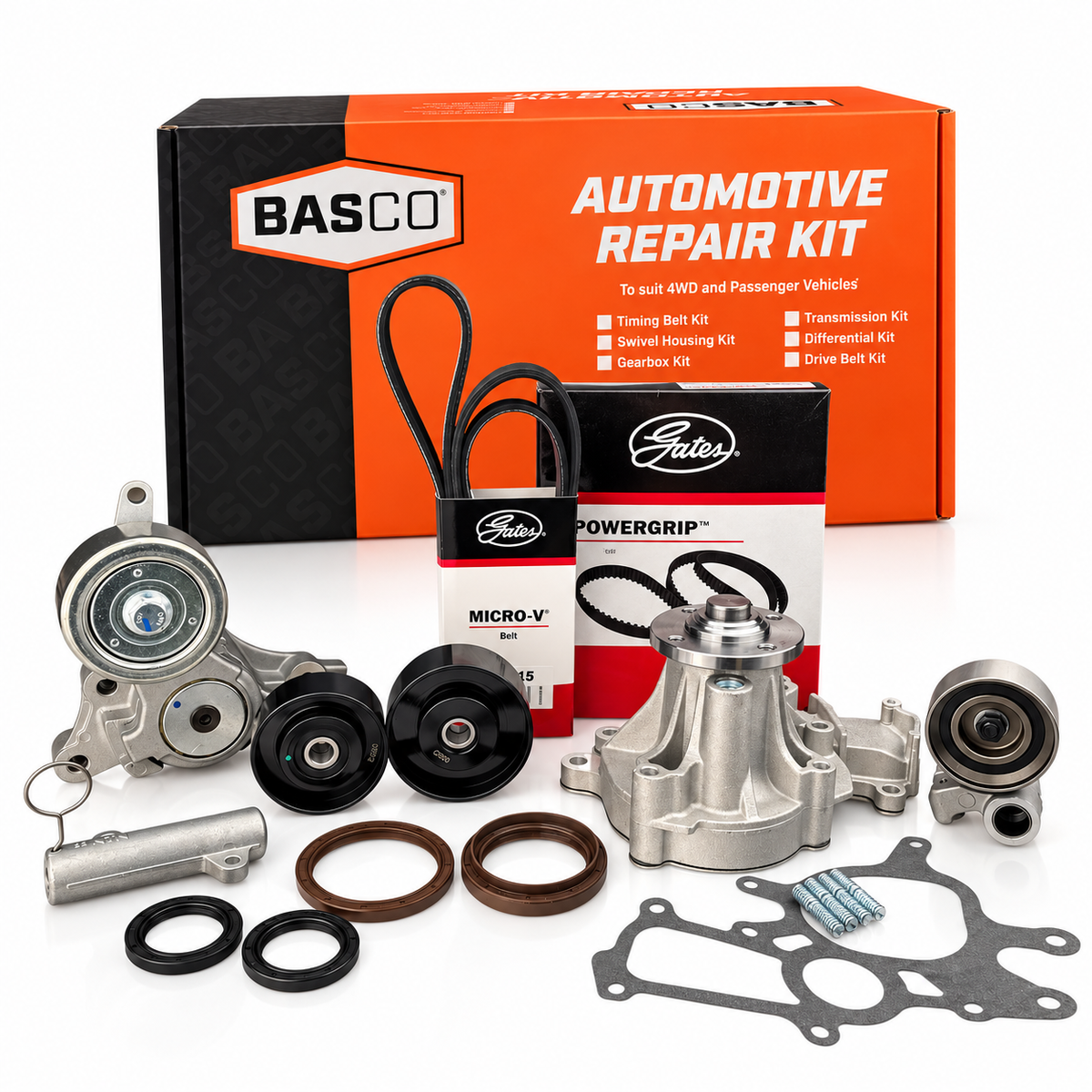 Timing Belt Kit for Toyota Hiace KDH200 KDH205 KDH220 KDH222 2KD-FTV 2KDFTV 2.5L Turbo Diesel