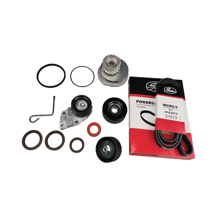 Timing Belt Kit + WP + DB + EP for Holden Barina TK F16D3 1.6L DOHC