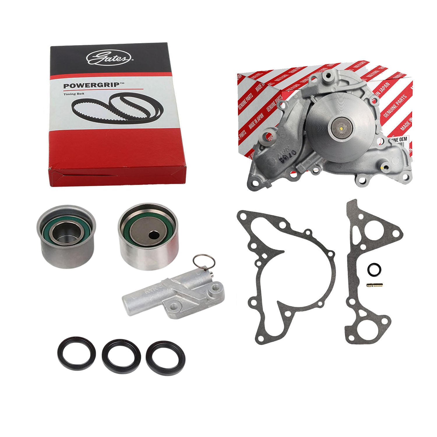 Timing Belt Kit For Mitsubishi Challenger PA Delica PD6W PF6W Starwagon WA Magna TE TF TH TJ Triton MK 6G72 3.0L V6 SOHC