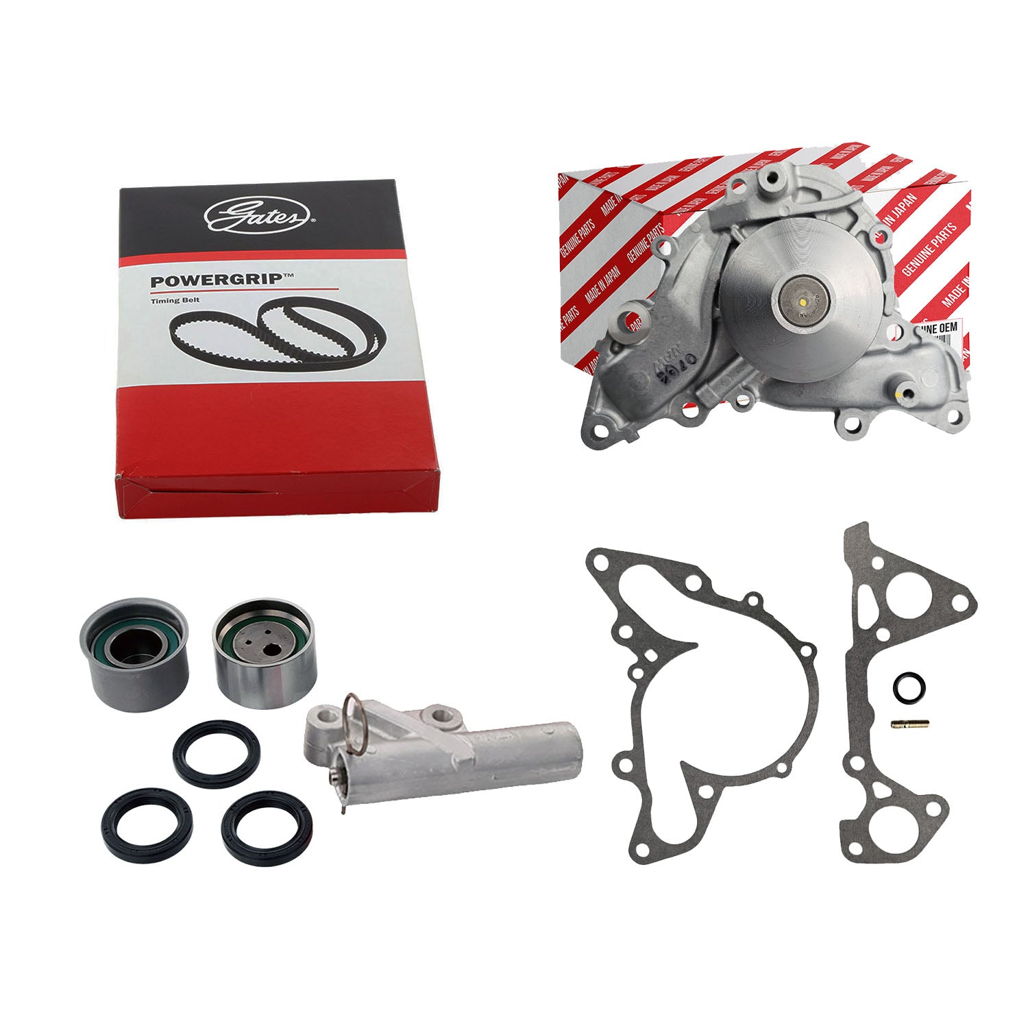 Timing Belt Kit For Mitsubishi 380 DB 6G75 Magna TH TJ TL TW Pajero NL Verada KE KF KH KJ KL KW 6G74 3.5L SOHC