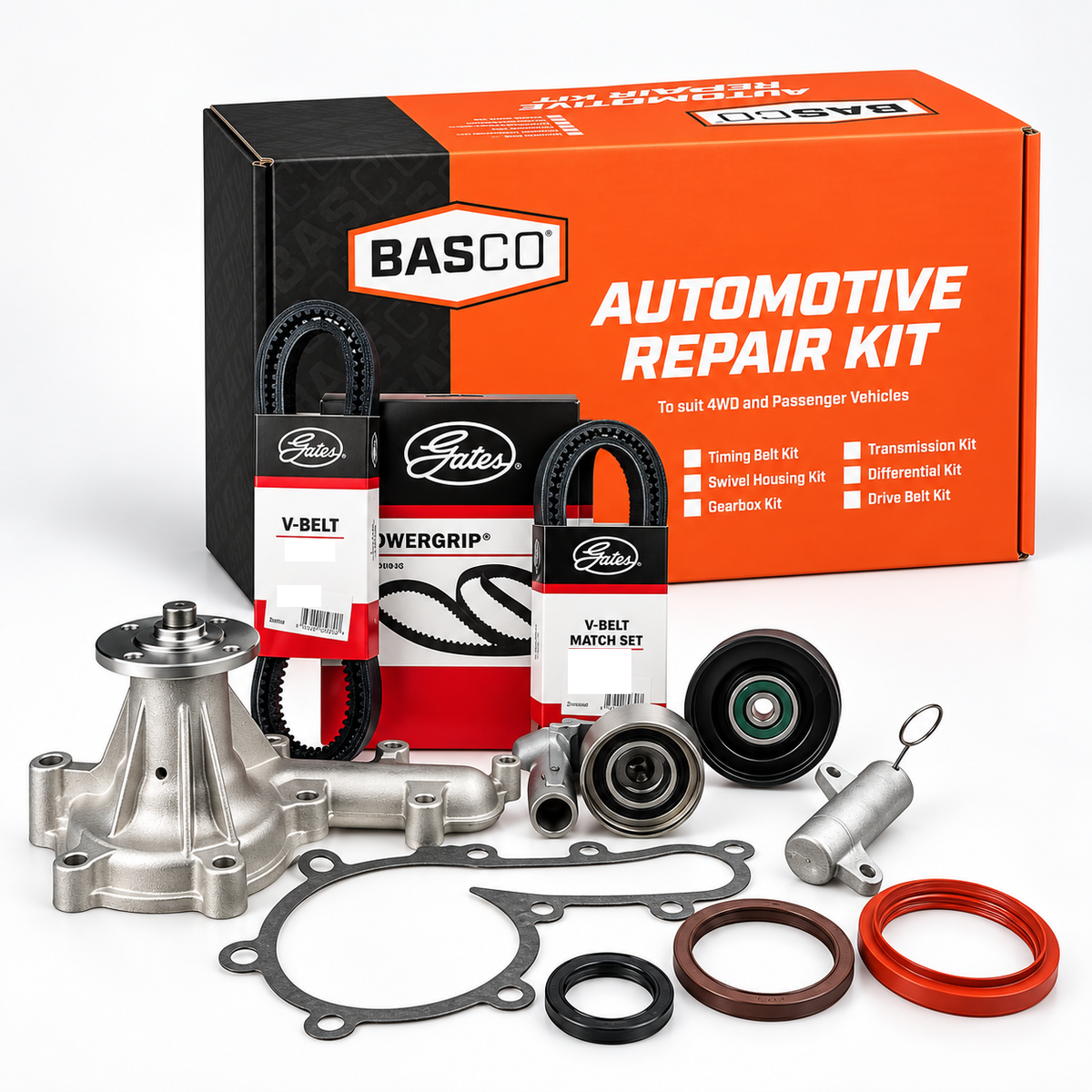 Timing Belt Kit For Toyota Landcruiser HZJ105R 1HZ 4.2L 5/1998 to 10/2007