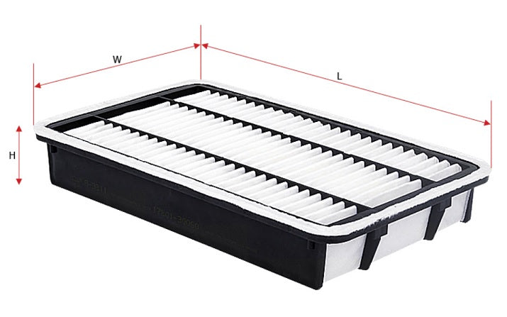 Sakura Air Filter for Toyota Hiace 1KDFTV 2TRFE