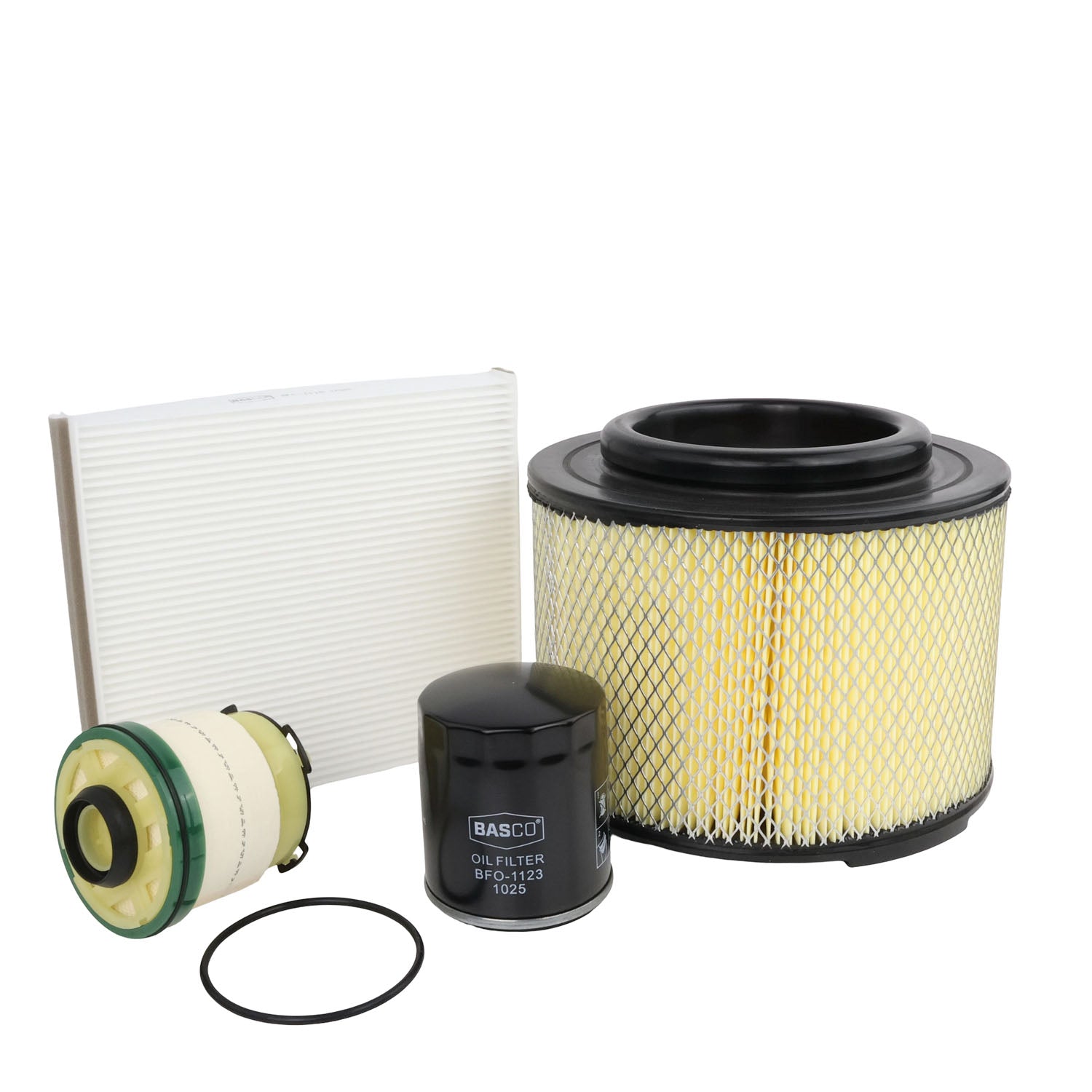 Oil Air Fuel Cabin Filter kit for Hilux KUN16 KUN26 3.0L Diesel 1KDFTV 2005~2015