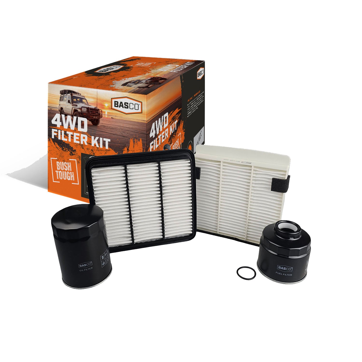 Oil Air Fuel Cabin Filter kit for Mitsubishi Triton ML 3.2L Diesel 4M41T 06~09