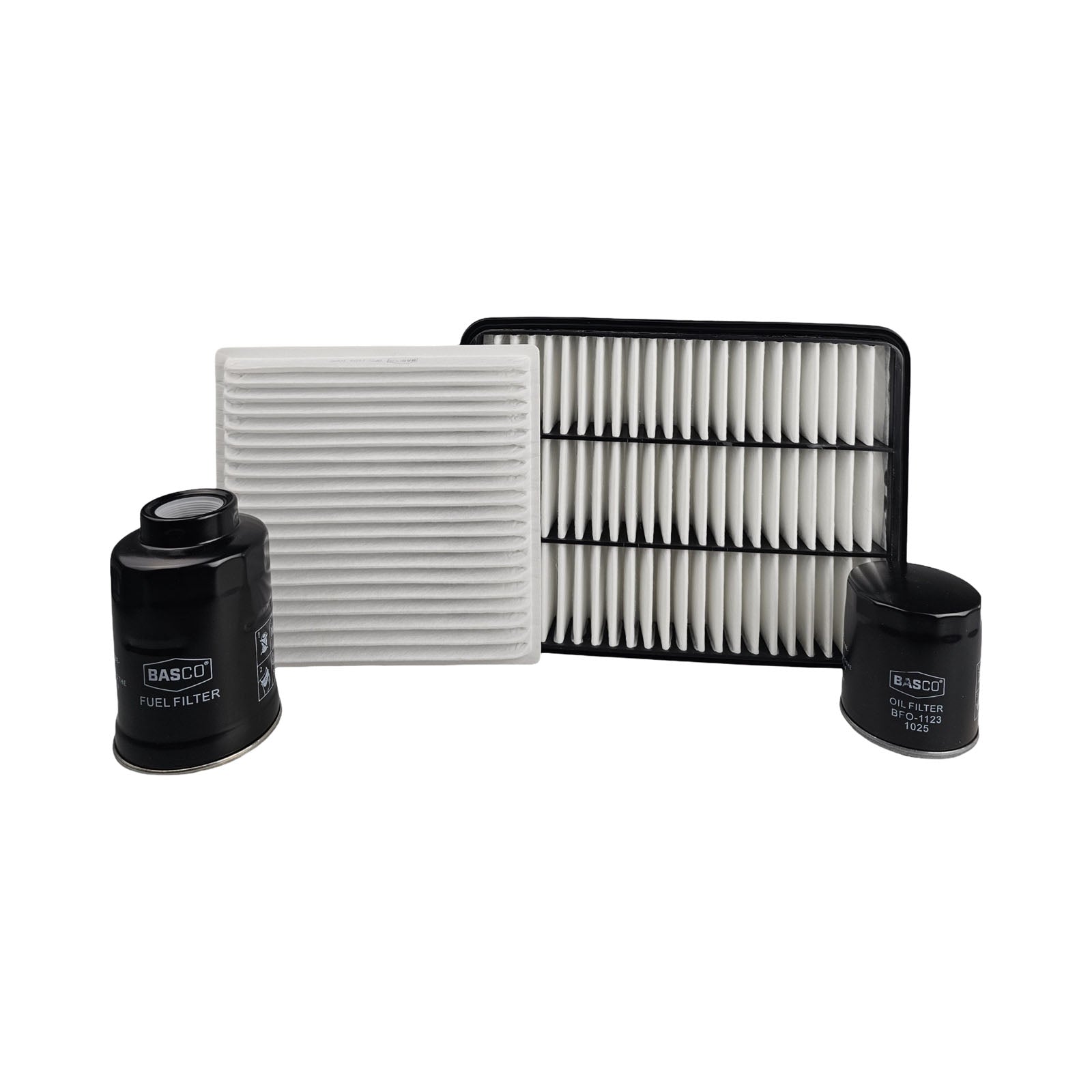 Oil Air, Primary Fuel, Cabin Filter Kit for Toyota Landcruiser Prado 3.0L 1KDFTV