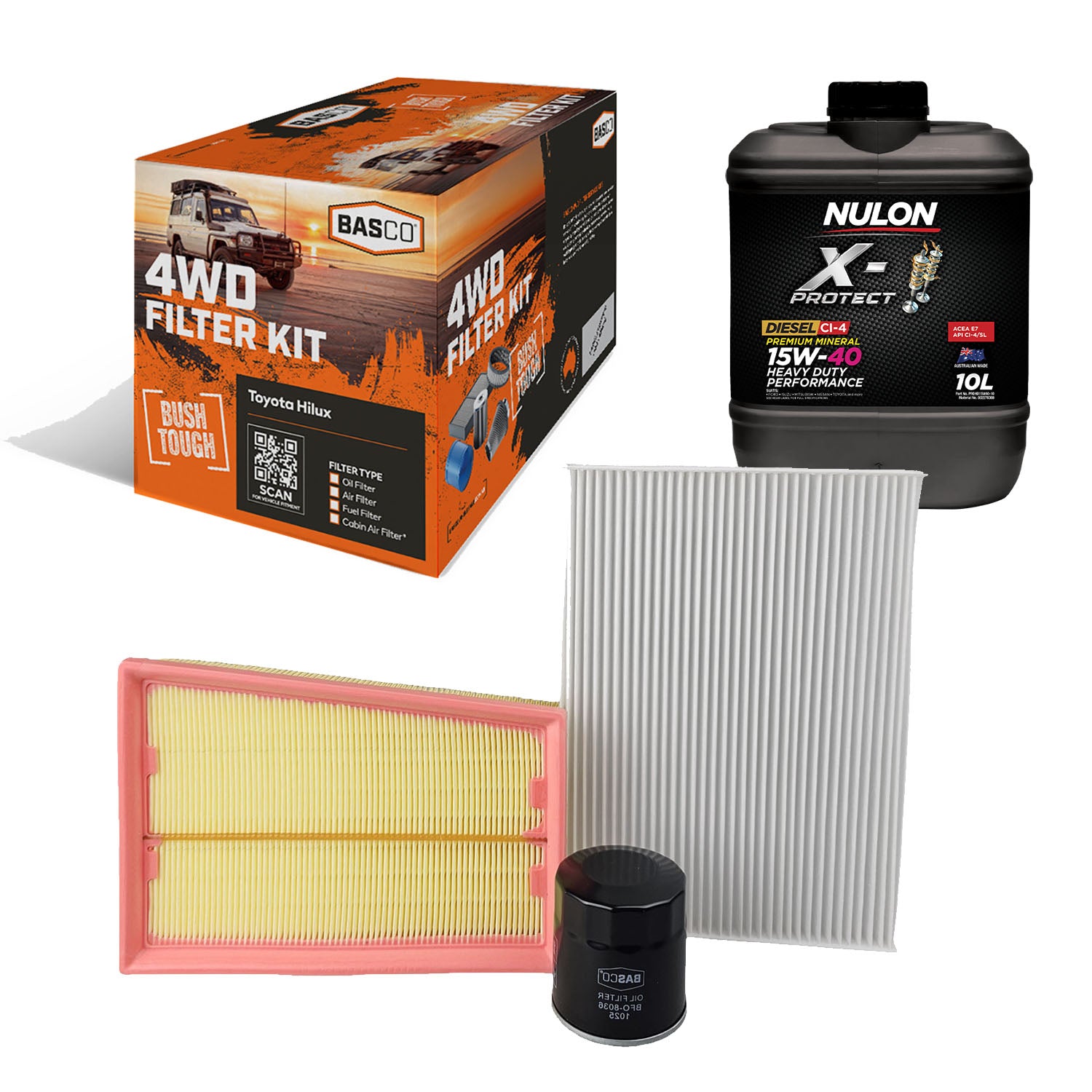 Oil Air Cabin Filter Kit + Eng Oil for Nissan Dualis Qashqai X-Trail 2.0L MR20DE