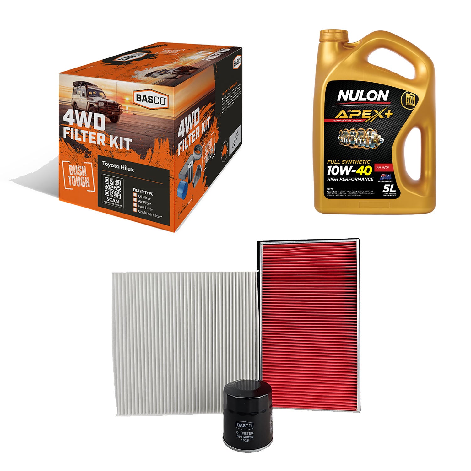 Oil Air Cabin Filter Kit + oil for Nissan Elgrand E51 3.5L Petrol VQ35DE 02-10
