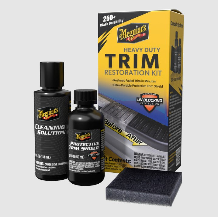 Meguiars Heavy Duty Trim Restoration Kit - 1 Kit - G250100