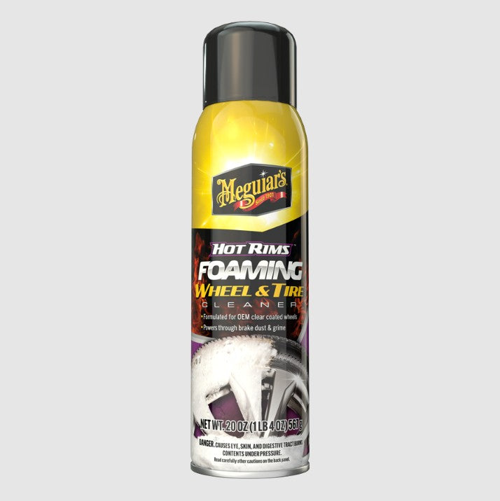Meguiars Hot Rims Foaming Wheel & Tire Cleaner - 567g - G250320