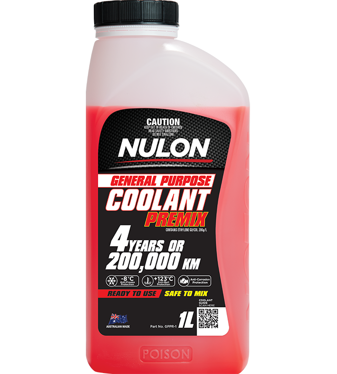 Nulon Red General Purpose Coolant Premix 1 Litre - GPPR-1