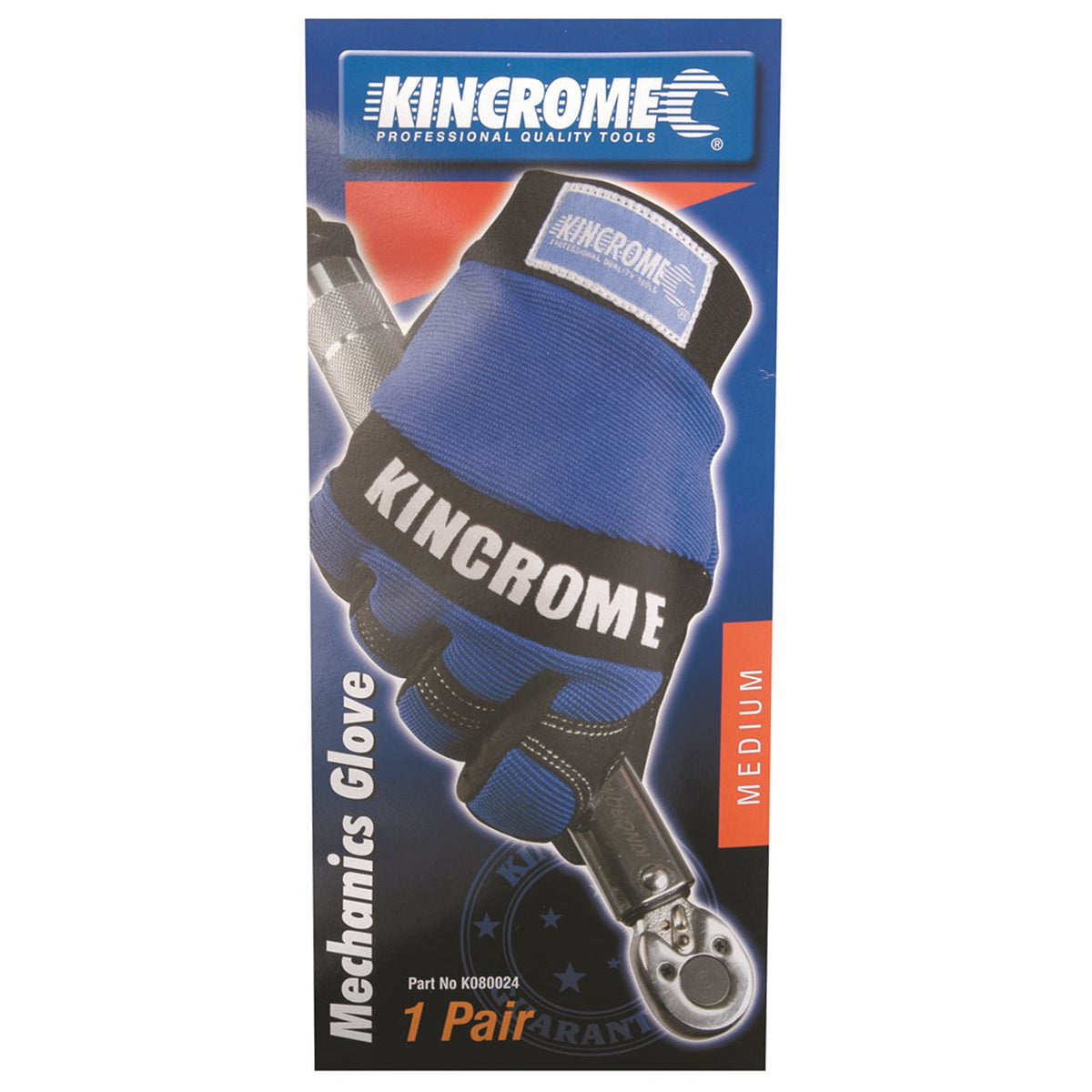 Mechanics Gloves Medium 1 Pair - K080024