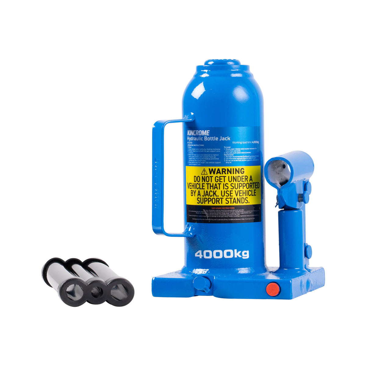 Hydraulic Bottle Jack 4,000kg - K12151
