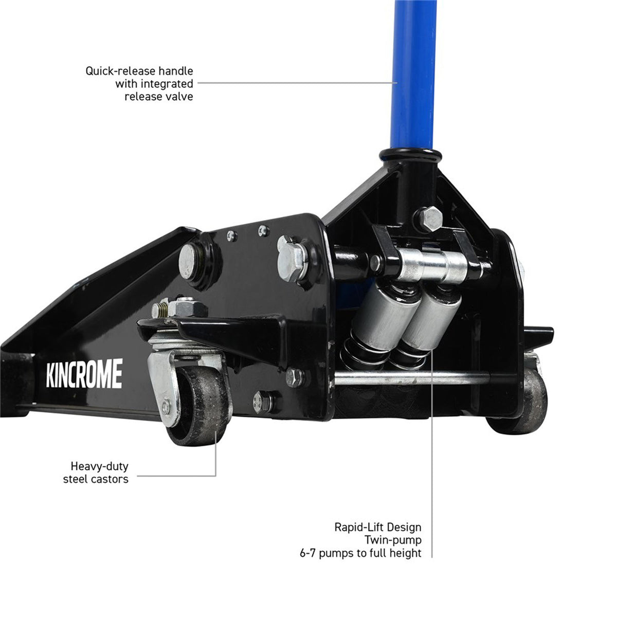 Hydraulic Garage Jack - Low Profile 2,000kg - K12162