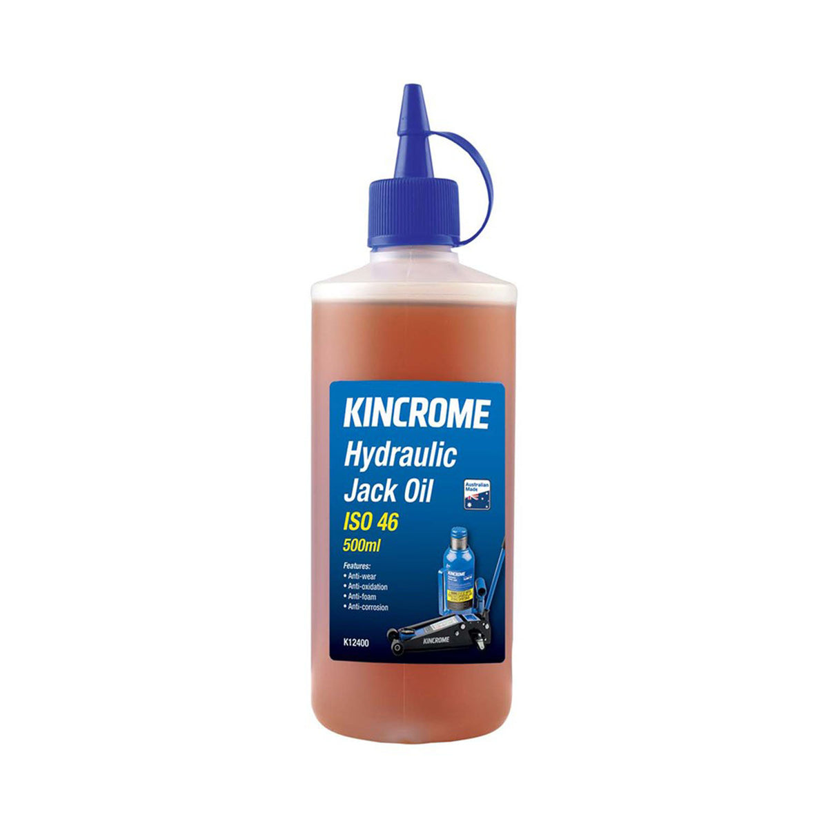 Hydraulic Jack Lubricating Oil 500ml (ISO 46) - K12400