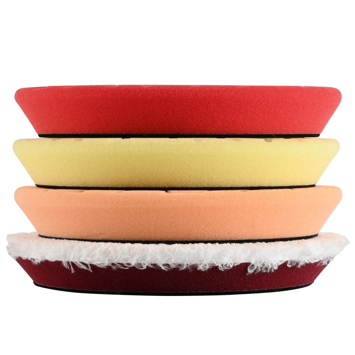 4 Piece Polishing Pad Set 180mm (7") - K211009