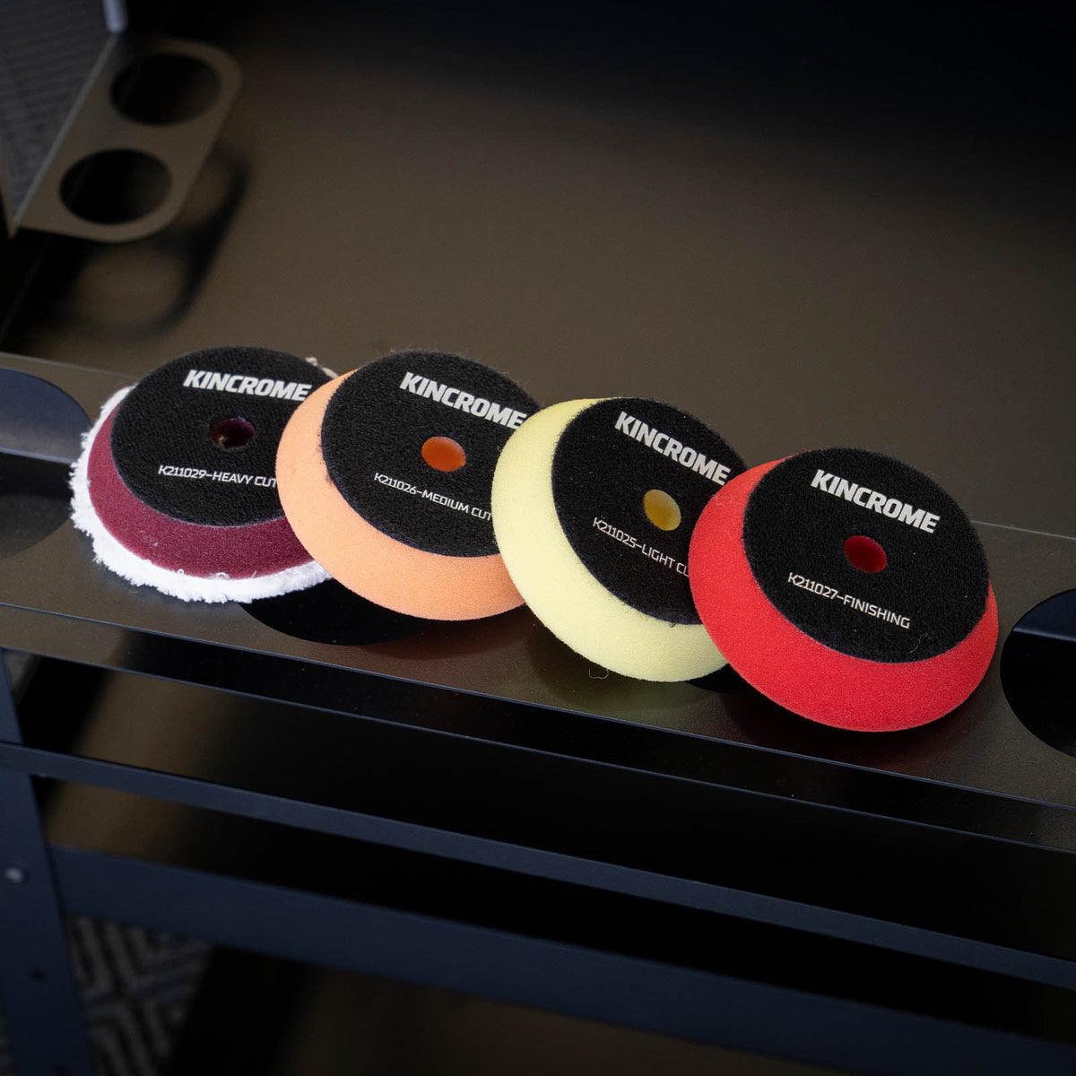 4 Piece Polishing Pad Set 75mm (3") - K211030