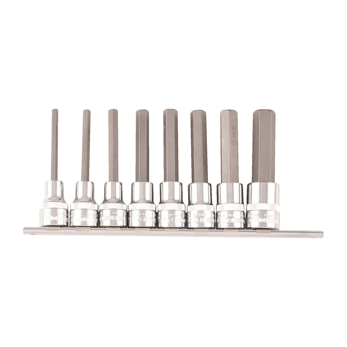 Hex Socket Set 8 Piece 1/2 Drive - Metric - K2135
