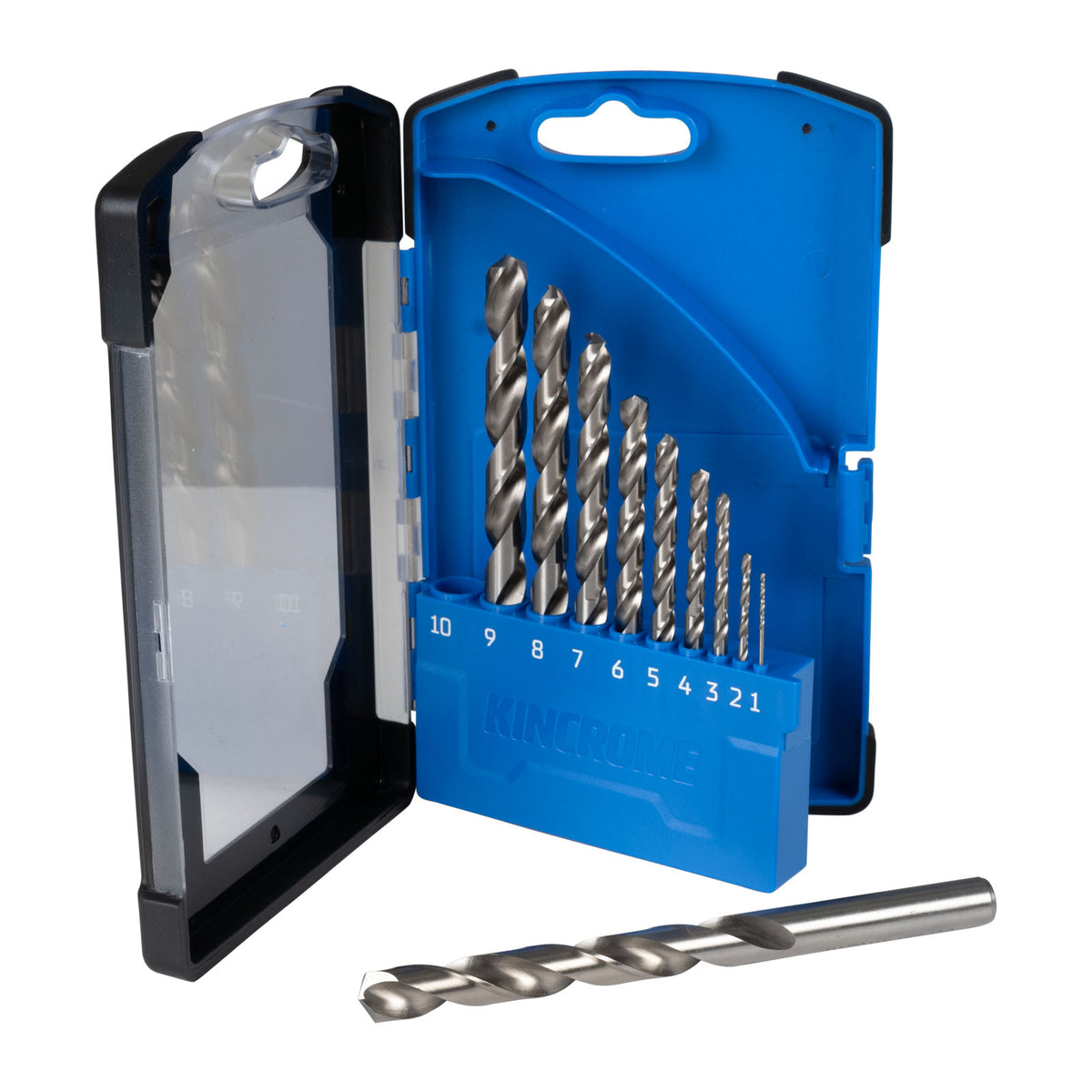 10 Piece HSS Drill Bit Set - Metric - K21843