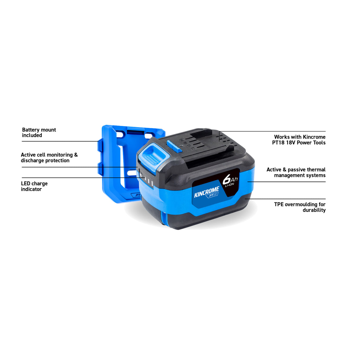 18V 6.0Ah Battery - K23052